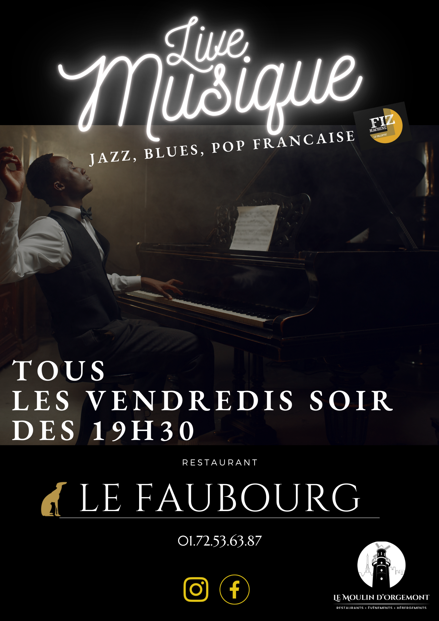 concert jazz le faubourg du moulin - Le Moulin d'Orgemont