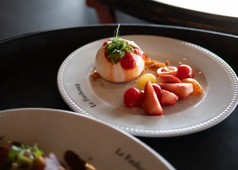Plat gastronomique